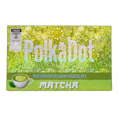 Polkadot Matcha Chocolate Bar