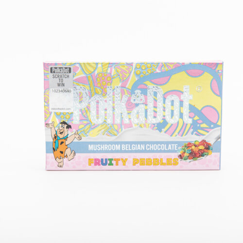 Polkadot Fruity Pebbles Chocolate Bar