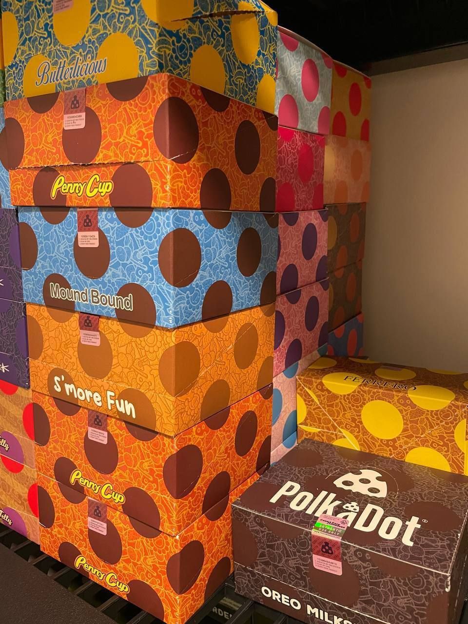Polkadot Mushroom Chocolate Bar